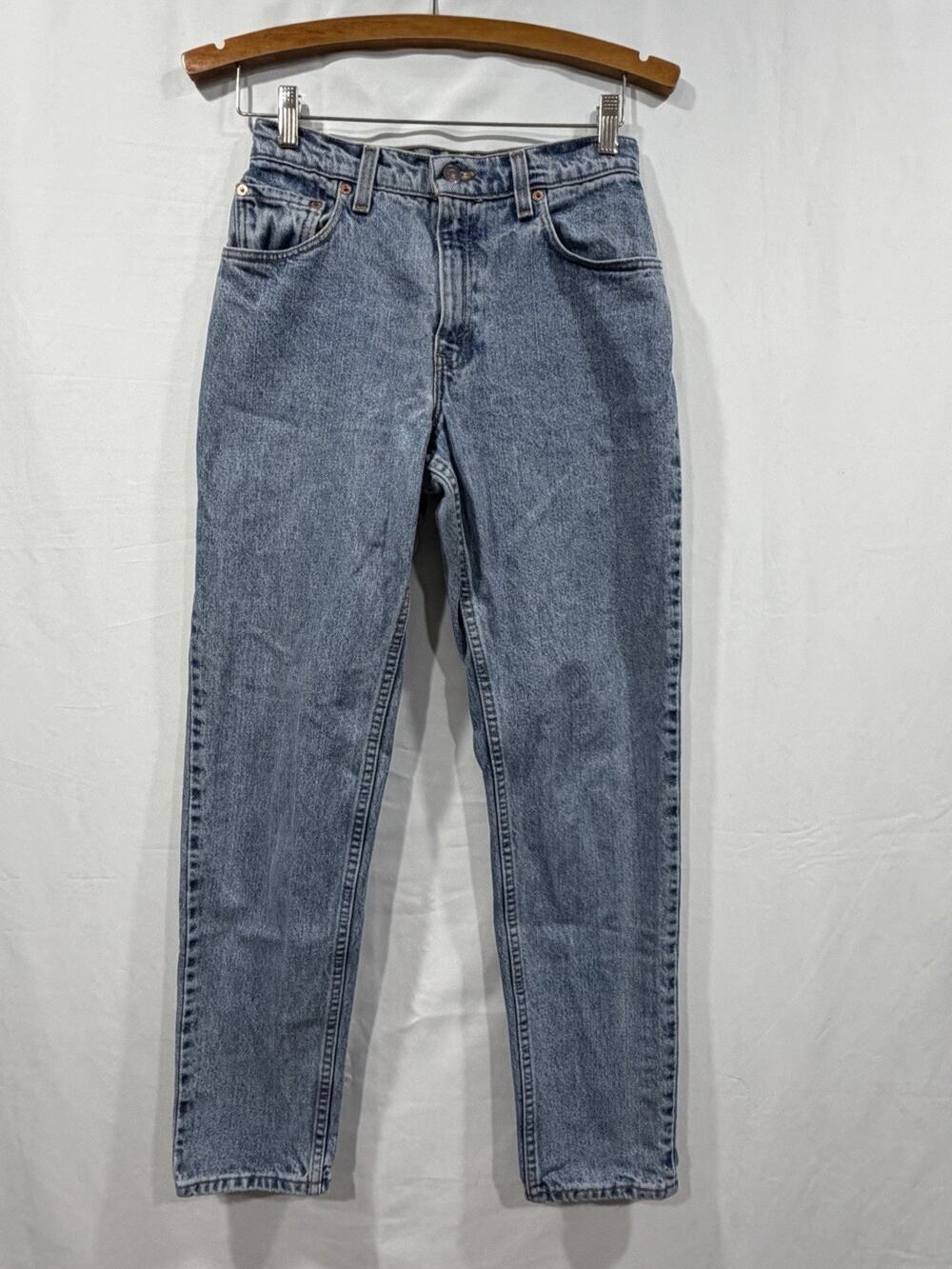Vintage Levis Jeans Womens 550 Size 5 jr L Relaxed Fit Tapered Leg High Waist